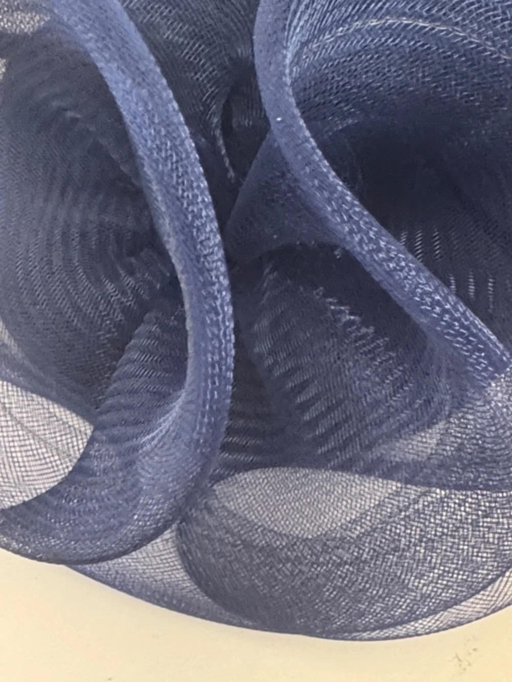 Sylvia New York vintage pillbox ladies navy hat